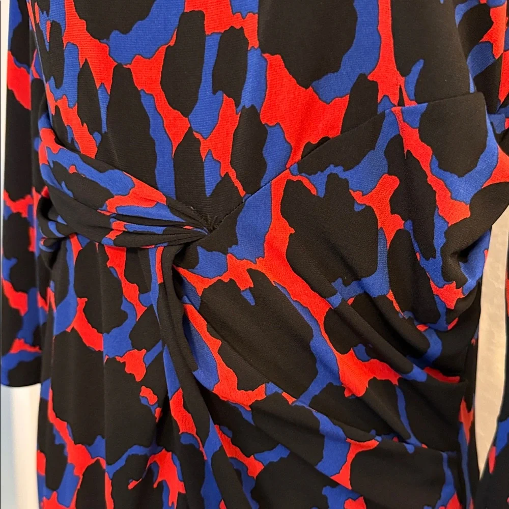 Metaphor Black and Red Long Sleeve Dress - Picture 6 of 9